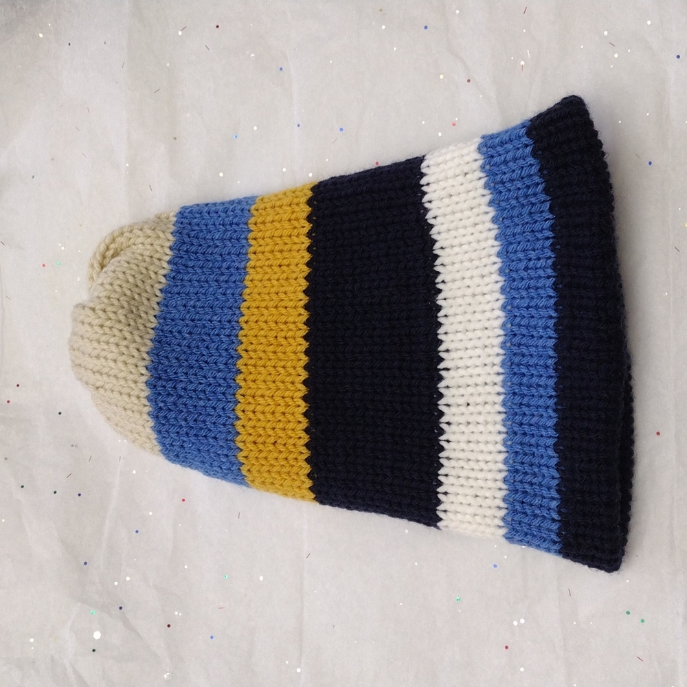 (2 Styles/1 Price) Handmade Reversible Beanie Collection (Item # 122)